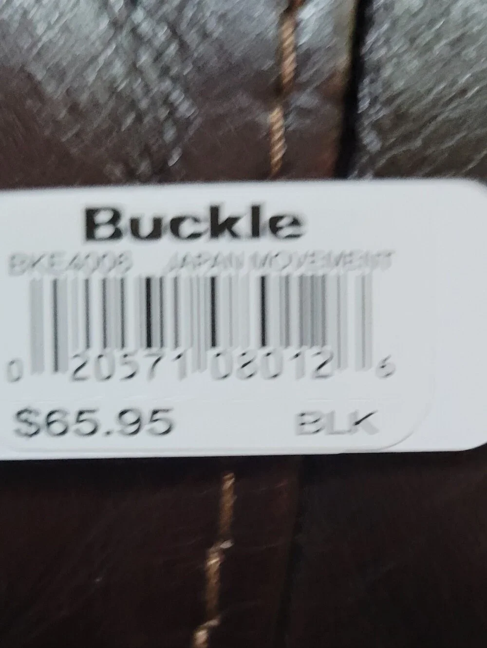 BKE Black Men’s Watch with Iridescent Crystal Bezel  WORKS (116)